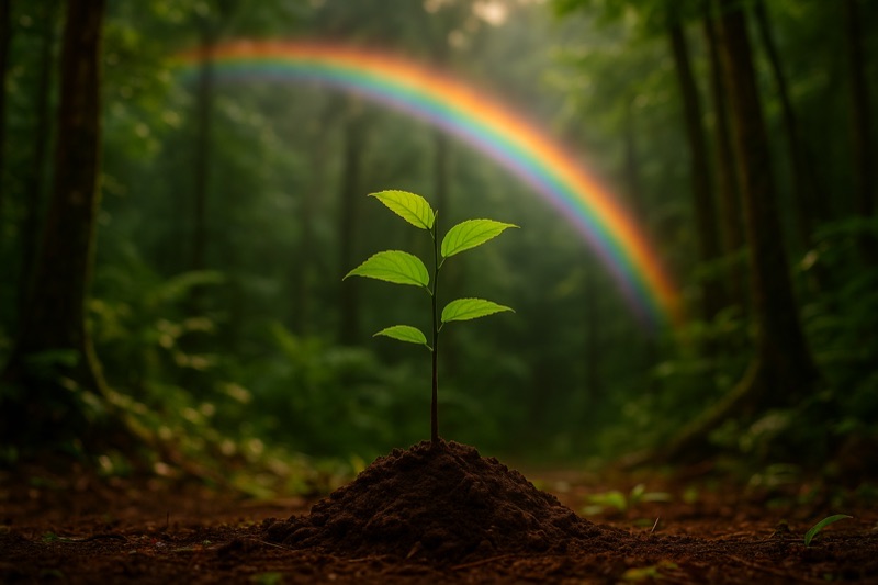 Ein Baum des Gedenkens