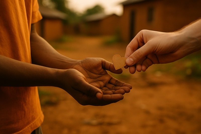Eine Spende, dort eingesetzt, wo sie am dringendsten gebraucht wird